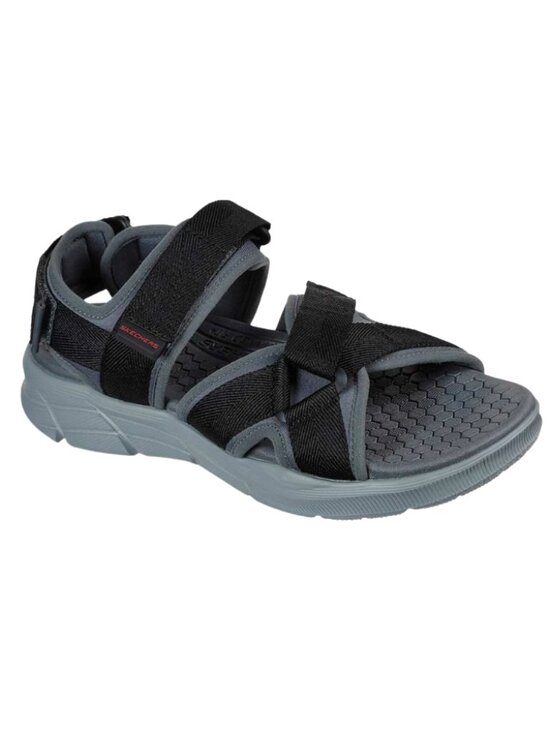 Skechers Men\'s Equalizer 4.0 Tolgus Sandal - Charcoal/Black 237050-CCBK